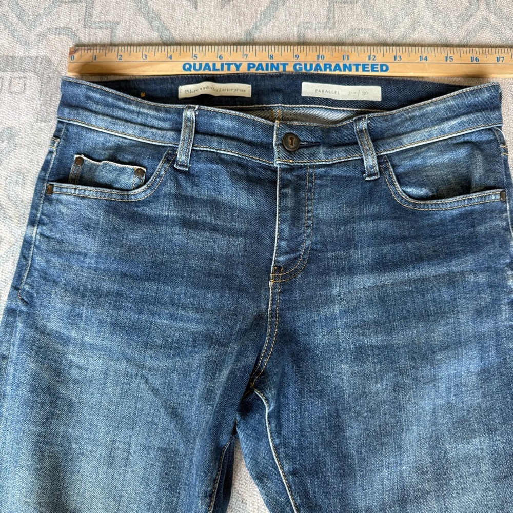 Anthropologie Pilcro and the Letterpress parallel cuffed jeans size 30 medium - Picture 5 of 16